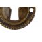 Schlüsselblatt Louis XVI Messing Antik P1120747-E