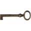 Schlüssel Messing Antik 76 mm 34801.0420T.03_1