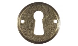 2Stk  Schlüsselrosetten PROVENCE Messing Antik BB IMG-20190627-WA0107_2