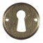 2Stk  Schlüsselrosetten PROVENCE Messing Antik BB IMG-20190627-WA0107_2