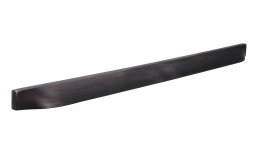 Griffleiste - Landhausstil 350 mm Eisen gebürstet (dunkles grau)  2447-350ZN75_seitlich