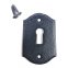 Schlüsselrosette Rochefort Massiv BB schwarz matt  IMG-20200225-WA0020