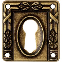 Schlüsselblatt Art Nouveau Messing  Florence 30060Z035V0.09_1