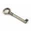 Schlüssel Art Déco 69 mm altsilbern P1100270