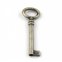 Schlüssel Art Déco 69 mm altsilbern P1100271
