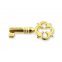 Schlüssel klein  Messing poliert für Schatullenschloß P1110067-E