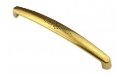 Bogengriff Valenzia Gold mit Gravur P1100765_2E3