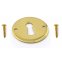 2 Stk Schlüsselrosetten PROVENCE Messing poliert BB 1050711-LP-3