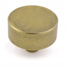Möbelknopf Cast glatt Ø 33mm Vintage Gold 2508-33ZN83-1