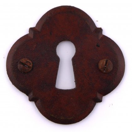 Set Schlüsselrosetten Baroco BB Rostfarben geschützt 2013111-RO-1