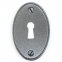 Schlüsselrosette Tarascon Massiv BB Eisen silbernmatt 1FON055111SP-3