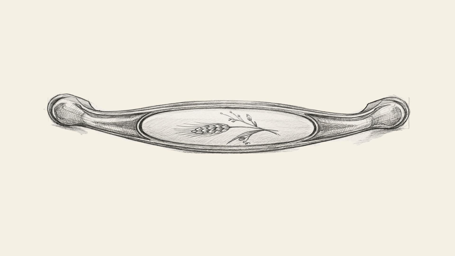 Porzellan Griffe und Knöpfe