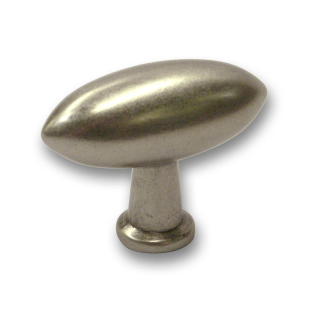 Küchenknopf Olive zinnfärbig