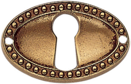 Schlüsselblatt Louis XVI oval