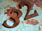 Hausnummer 4 Landhausstil Antikeisen