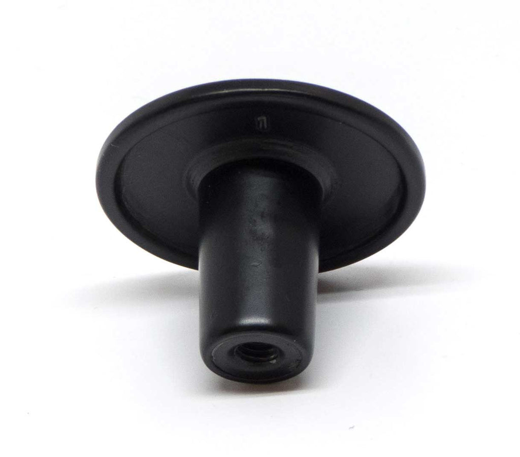 Knopf Ø 30mm Cavo Landhausstil schwarz matt