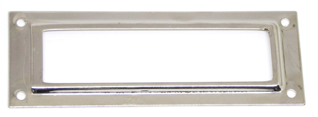 Etikettenfenster Nickel lucido