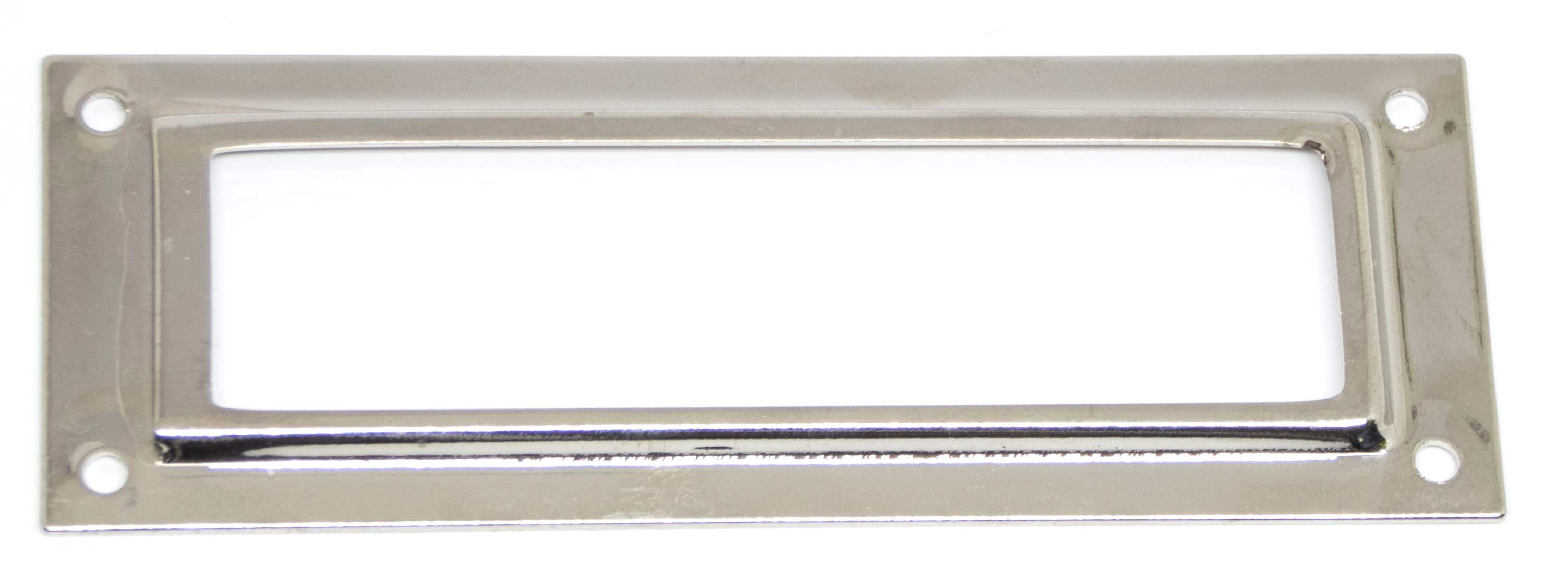Etikettenfenster Nickel lucido