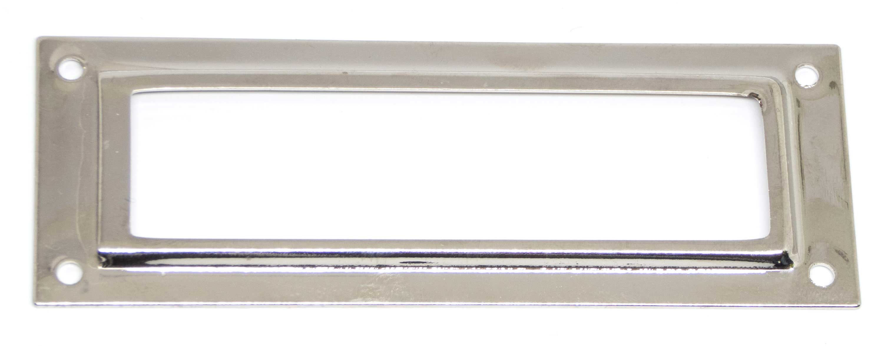 Etikettenfenster Nickel lucido