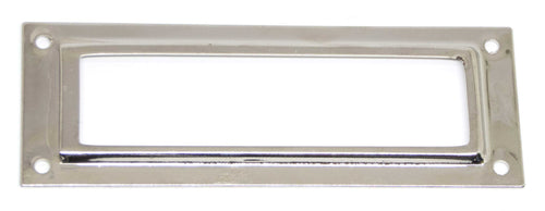 Etikettenfenster Nickel lucido