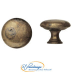 Messingknopf Landhausstil - 25 mm