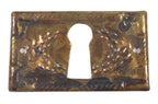 Schlüssselblatt Liberty Messing Antik klein