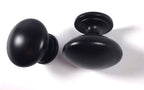 Knopf Nero schwarz matt Ø 32mm
