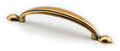 Griff Art déco Valenzia golden mittel