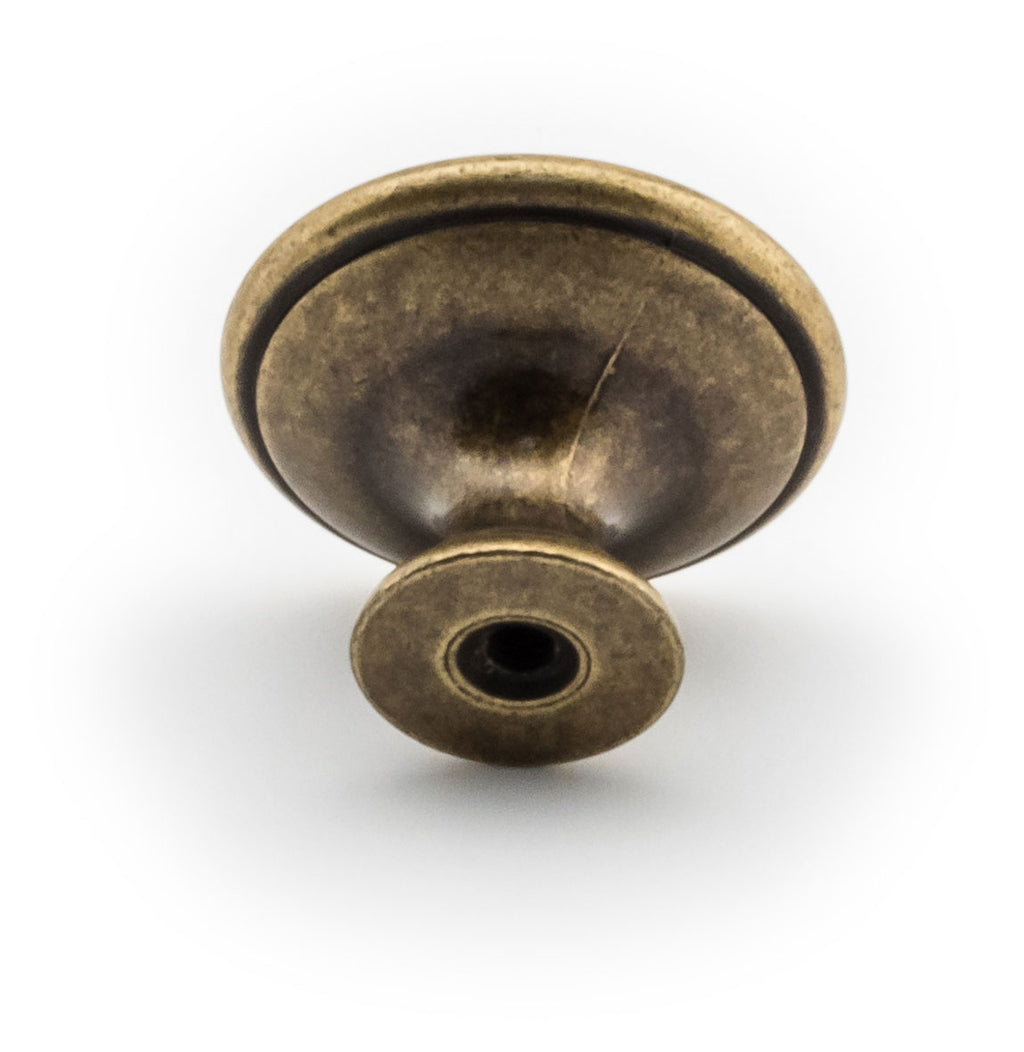 Landhausstil Ø 34mm Porzellanknopf PARADISE mit Rand Florence