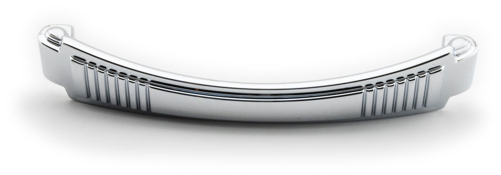Möbelgriffe Relief Chrom poliert 160 mm