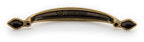 Griff Art déco Valenzia golden mittel
