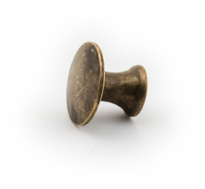 Knopf REGENCY 16 mm Messing Antik