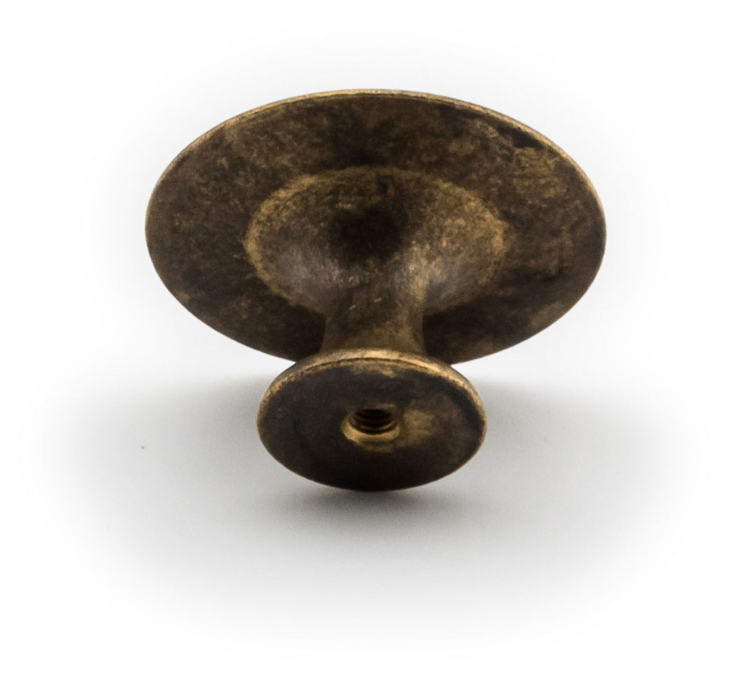 Knopf REGENCY 40 mm Messing Antik