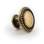 Knopf Ø 30mm Louis XVI Messing Florence groß