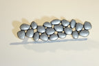 Möbelgriffe STONE altsilbern groß