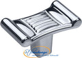 Knopf Oriente Chrom poliert