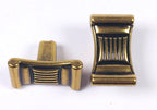 Knopf Oriente Valenzia gold
