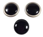 Potpourri Nickel satiniert Schwarz 3-teiliges Set