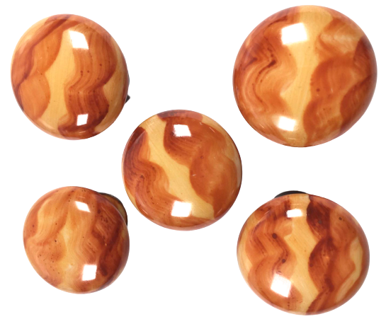 Potpourri BAMBOU Lasure Orange Set 5-teilig