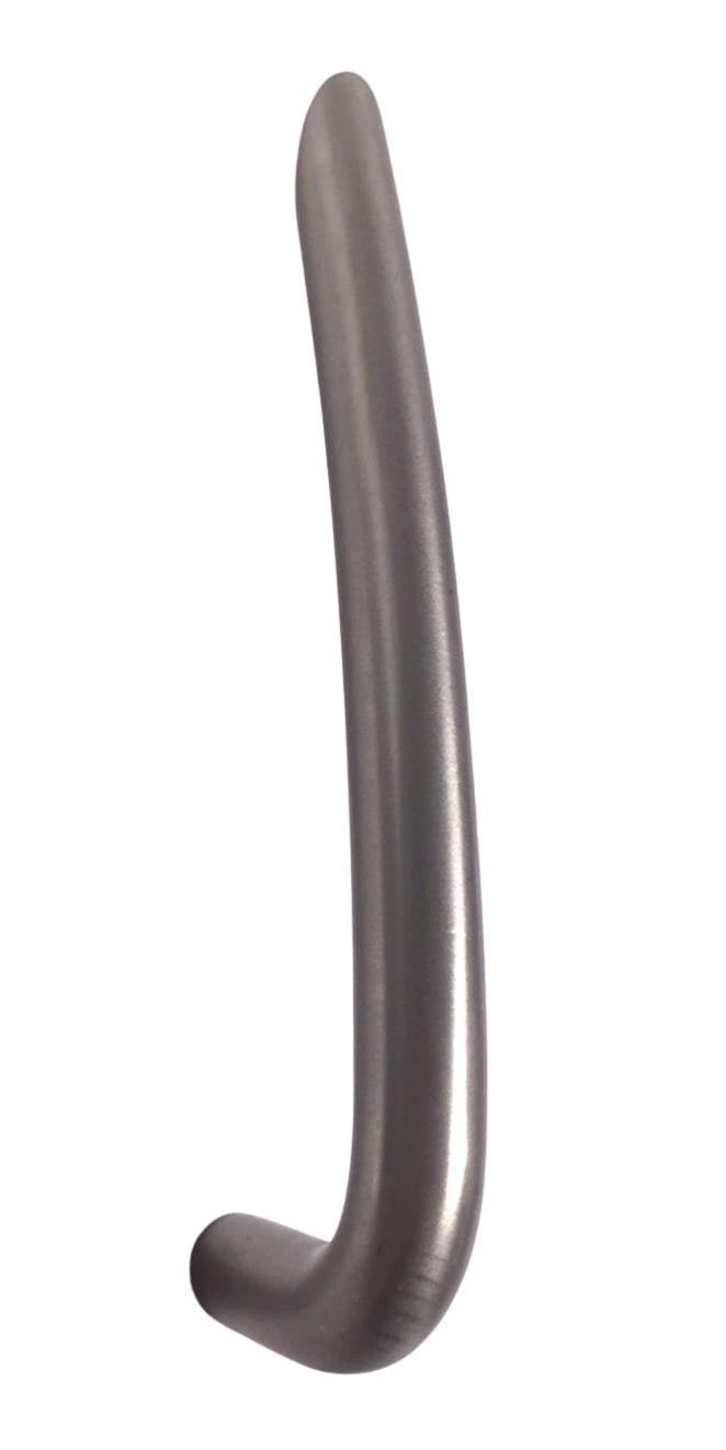 Küchengriff Edelstahl asymmetrisch 96mm