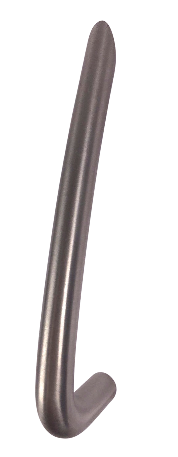 Küchengriff Edelstahl asymmetrisch 96mm