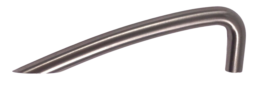 Küchengriff Edelstahl asymmetrisch 96mm