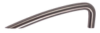 Küchengriff Edelstahl asymmetrisch 96mm