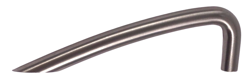 Küchengriff Edelstahl asymmetrisch 96mm
