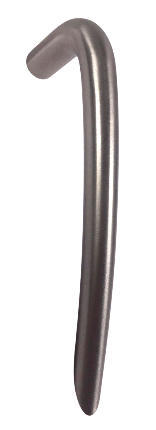 Küchengriff Edelstahl asymmetrisch 96mm