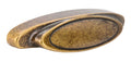 Muschelgriff Goma groß Messing brüniert