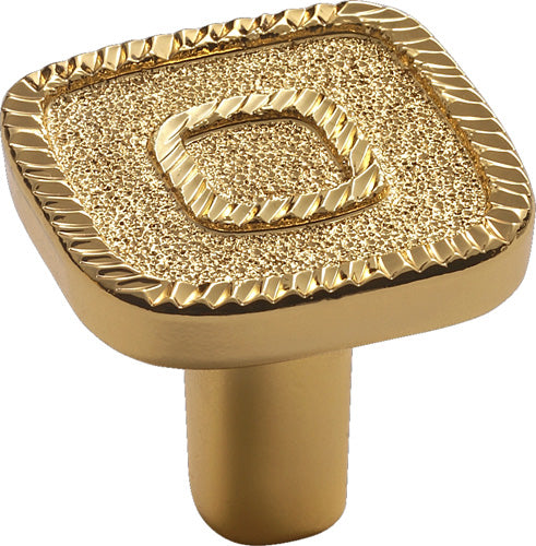 Möbelknopf IMPERIAL golden klein