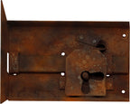 Kastenschloss rechteckig 100 mm rechts