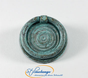 Ringzieher Shabby Chic Linea Blu klein