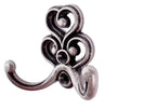 Kleiderhaken Art Deco klein altsilber